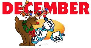 december clip art