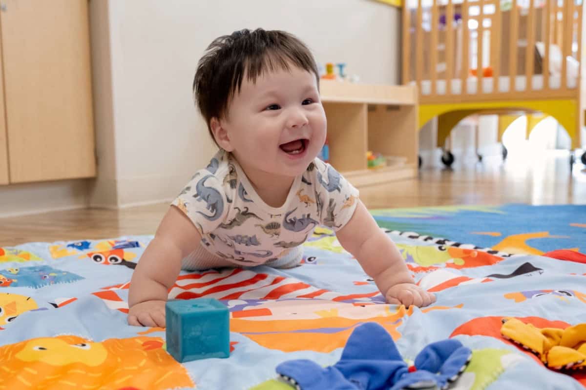 Featured Image for When to Start Tummy Time with Your Baby + Tips, Tricks, and FAQs
